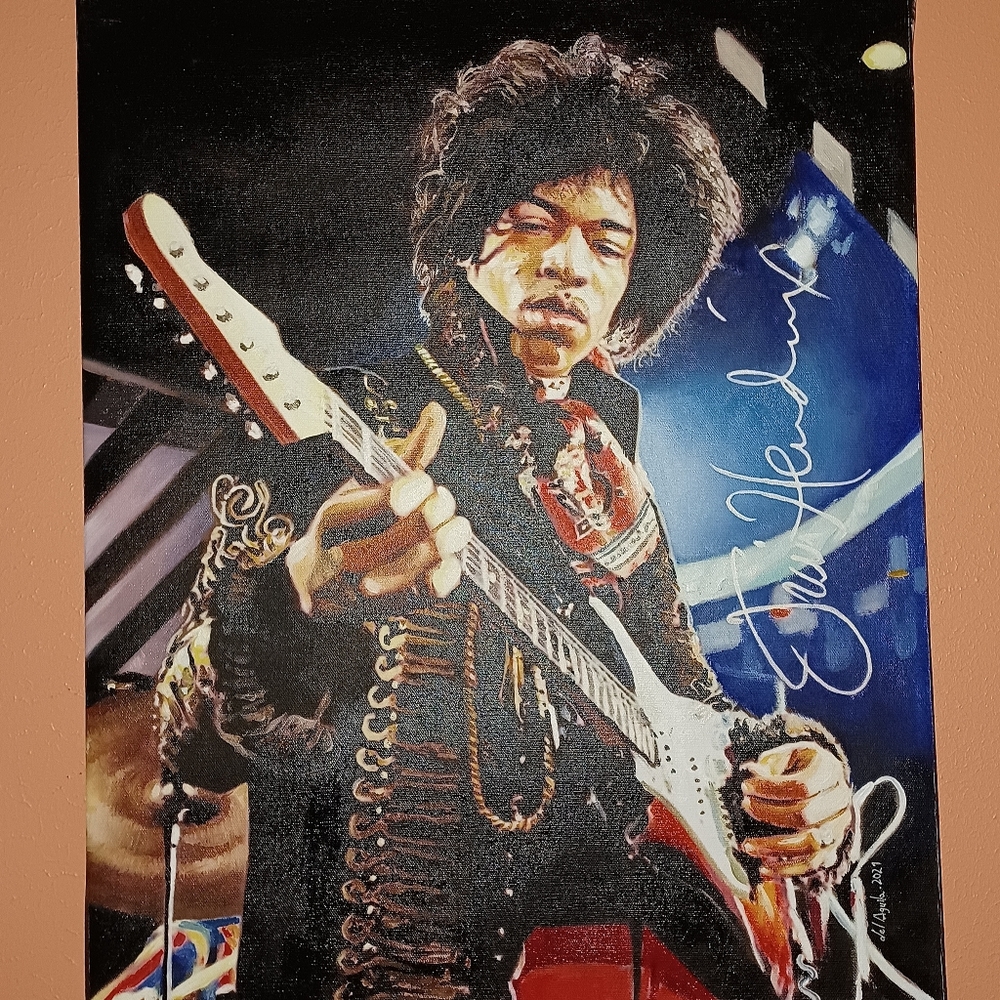 Jimi hendrix fine artwork